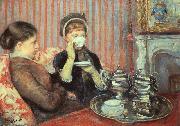 Mary Cassatt The Cup of Tea oil painting on canvas